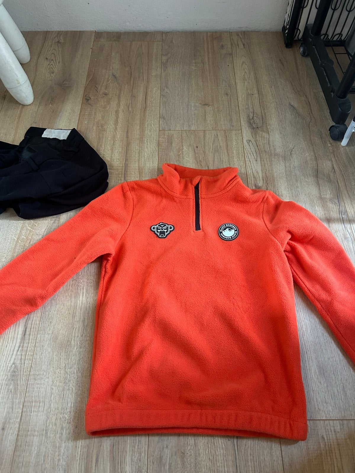 Black Bananas Fleece Trui Oranje Maat 164, Kinderen en Baby's, Kinderkleding | Maat 164, Ophalen of Verzenden, Zo goed als nieuw