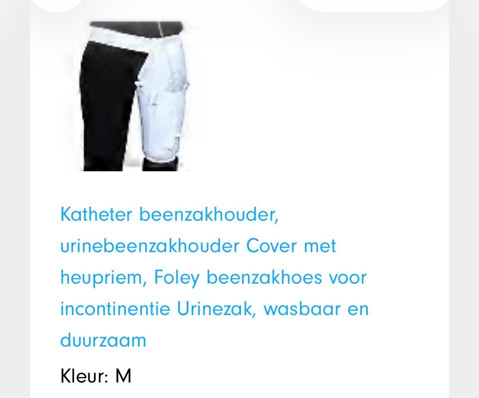 Katheter beenzakhouder, Diversen, Verpleegmiddelen, Ophalen of Verzenden, Nieuw
