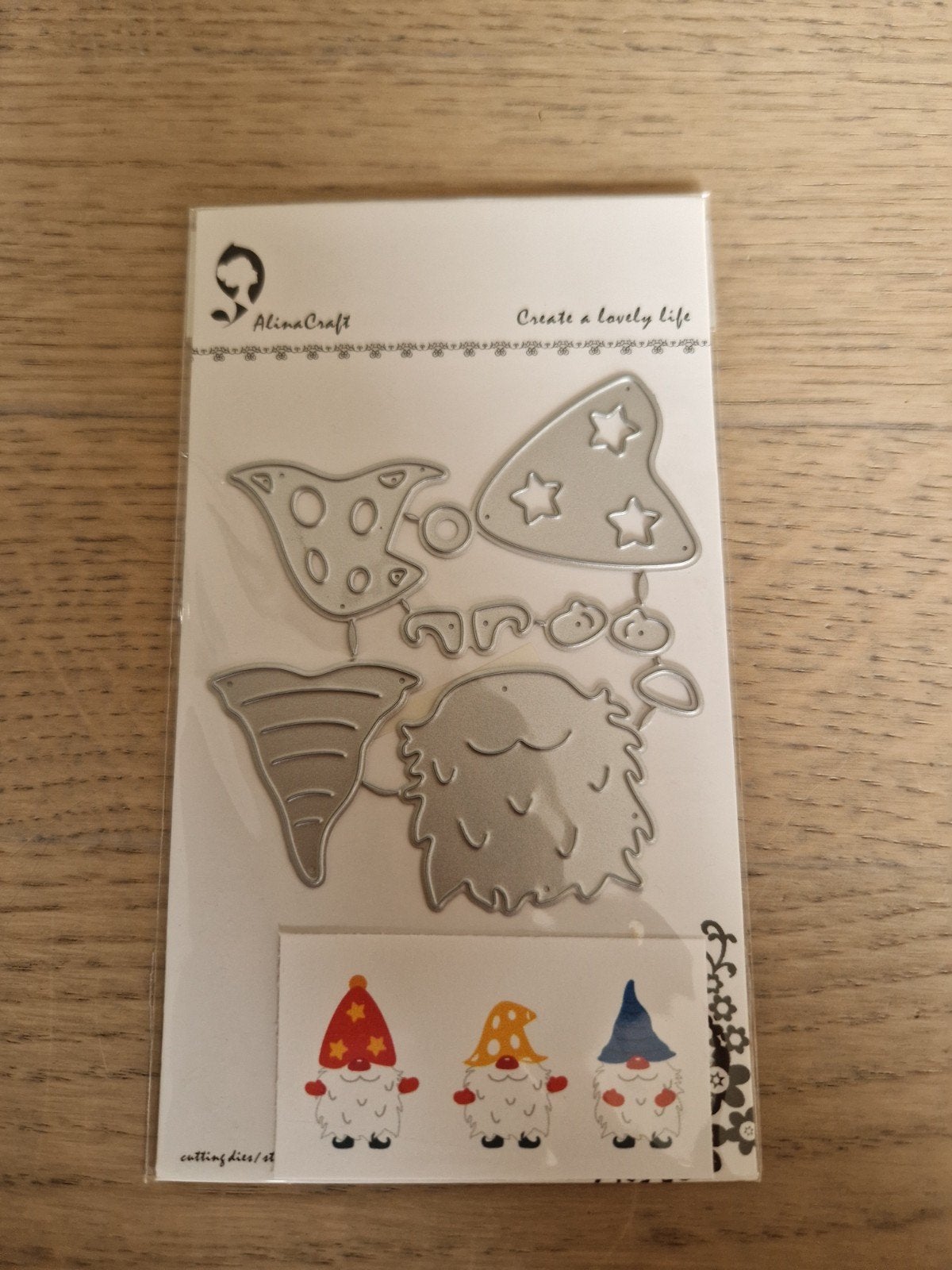 Snijmallen gnomes - AlinaCraft cutting dies, Ophalen of Verzenden