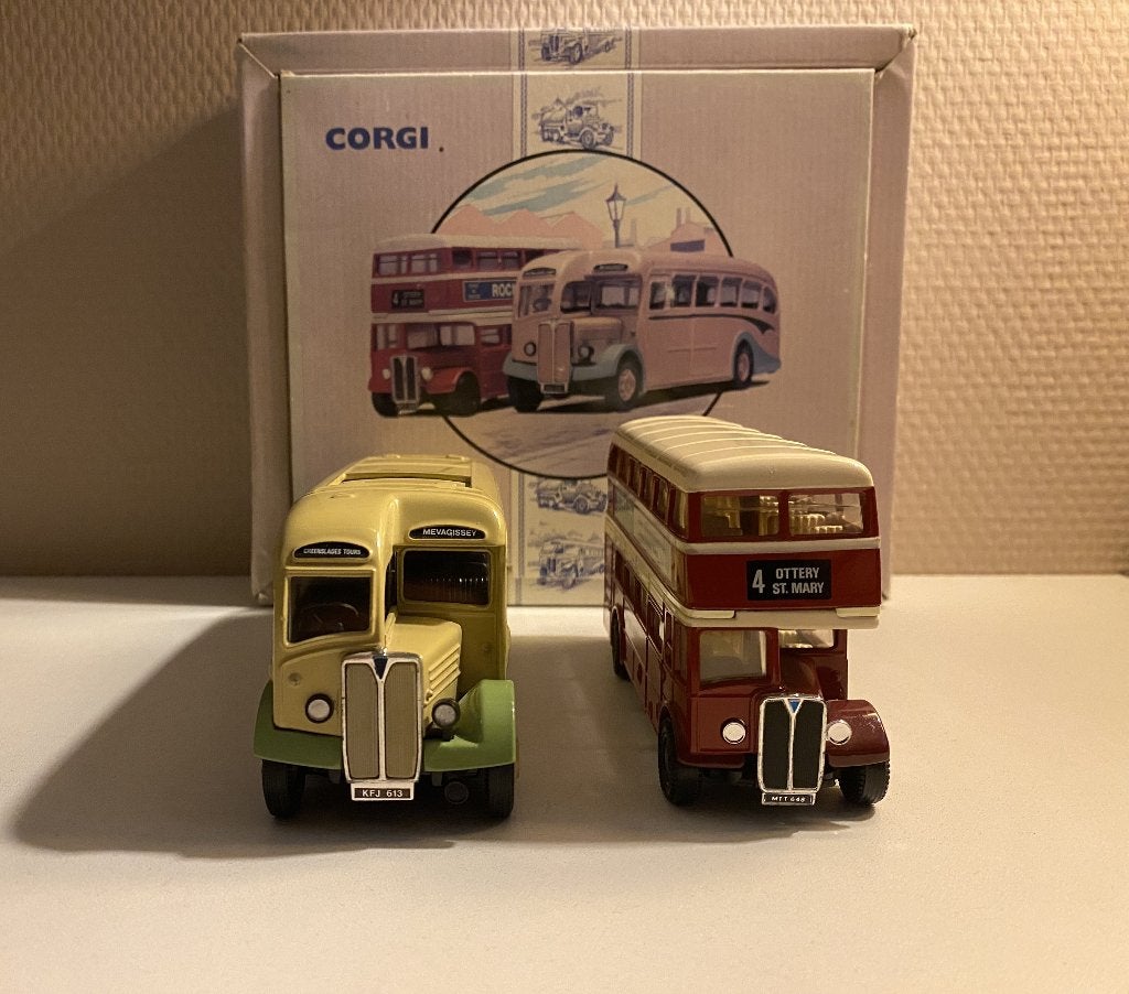 Corgi - The Devon Bus Set AEC Bus & AEC Regal, Ophalen of Verzenden, Nieuw, Bus of Vrachtwagen, Corgi