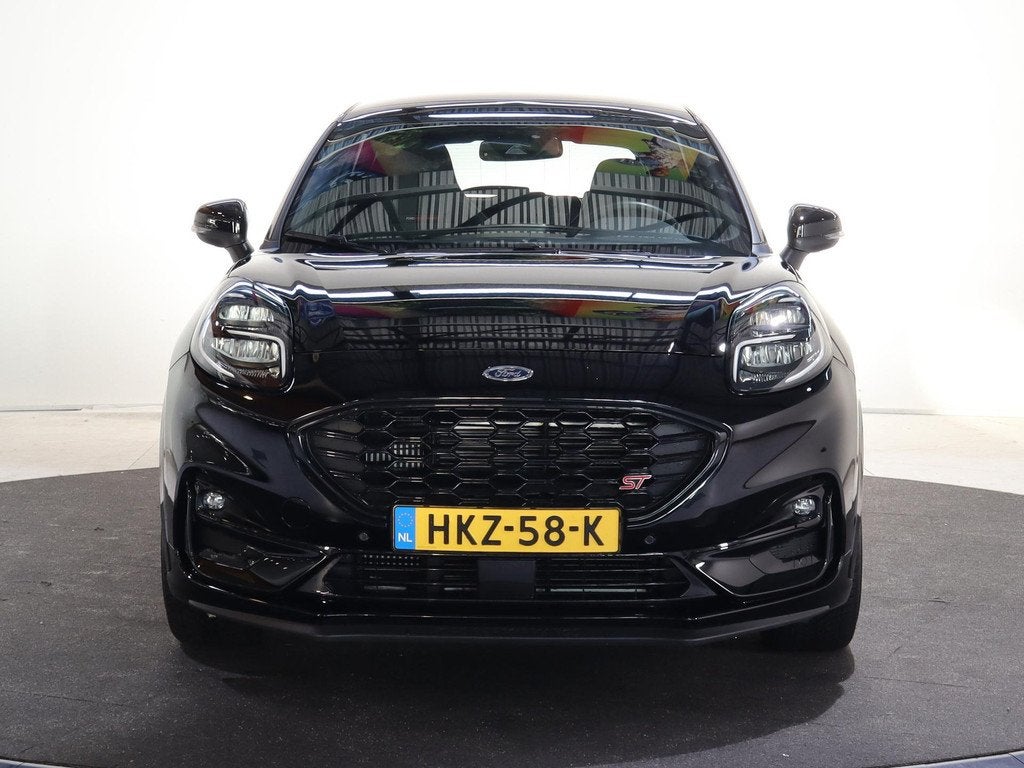 Ford Puma 1.0 EcoBoost Hybrid ST-X | Panoramadak | Winterpak, Auto's, Ford, Euro 6, Leder en Stof, Zwart, Bedrijf