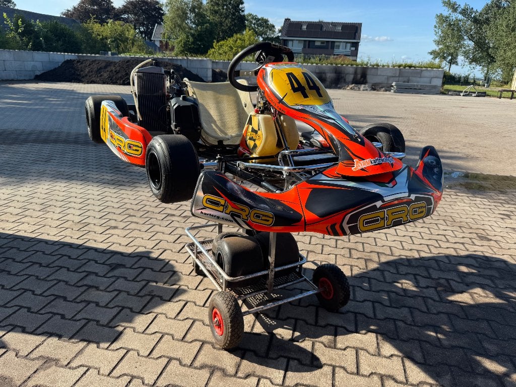 CRG 125cc Rotax Max – zeer nette kart - €900 onderhoud gehad, Ophalen, Gebruikt, Kart