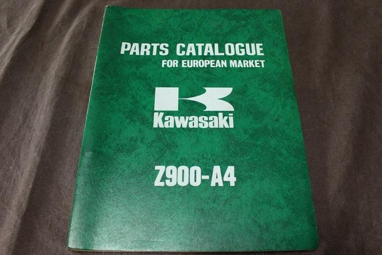 Kawasaki Z900-A4 1975 motorcycle parts catalogue Z 900, Ophalen of Verzenden, Kawasaki