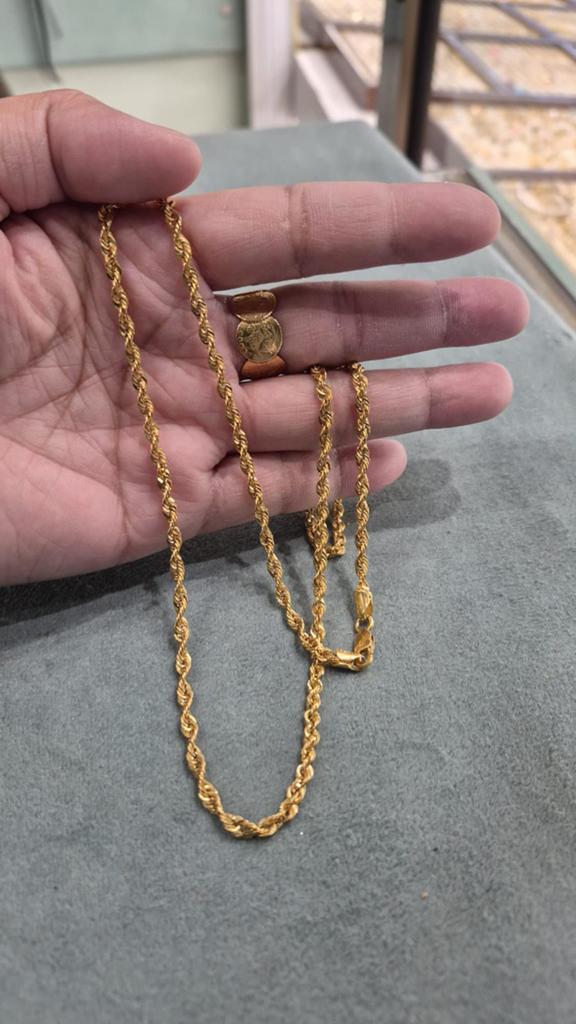 14k goude ketting, Sieraden, Tassen en Uiterlijk, Ophalen, Nieuw, Goud