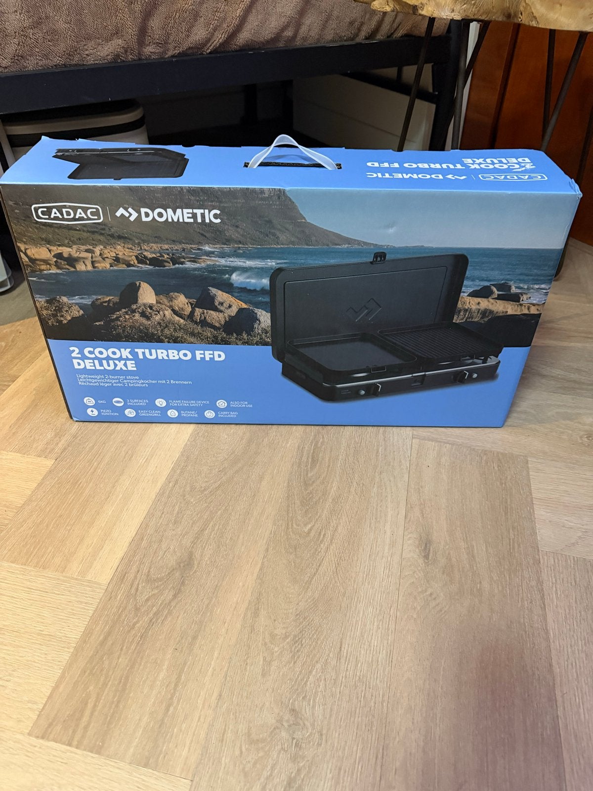 Dometic Cadac 2 Cook Turbo FFD Deluxe Campingkooktoestel, Ophalen of Verzenden, Nieuw