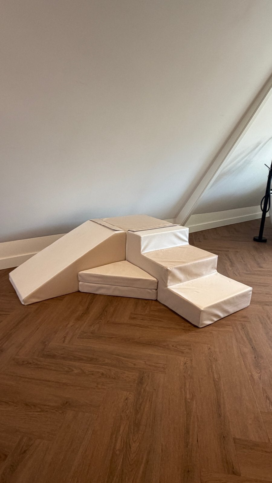 Foamblokken Speelset met Glijbaan en Trap - Jindl, Ophalen, Gebruikt, Jongen of Meisje