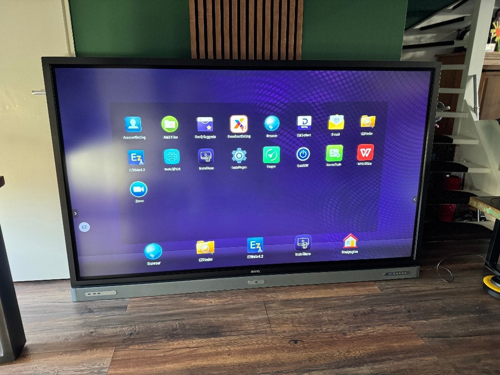 BenQ RP860K – 86" inch 4K interactief Monitor, Android, Computers en Software, Monitoren, Touchscreen, 1 tot 2 ms, Benq, LED