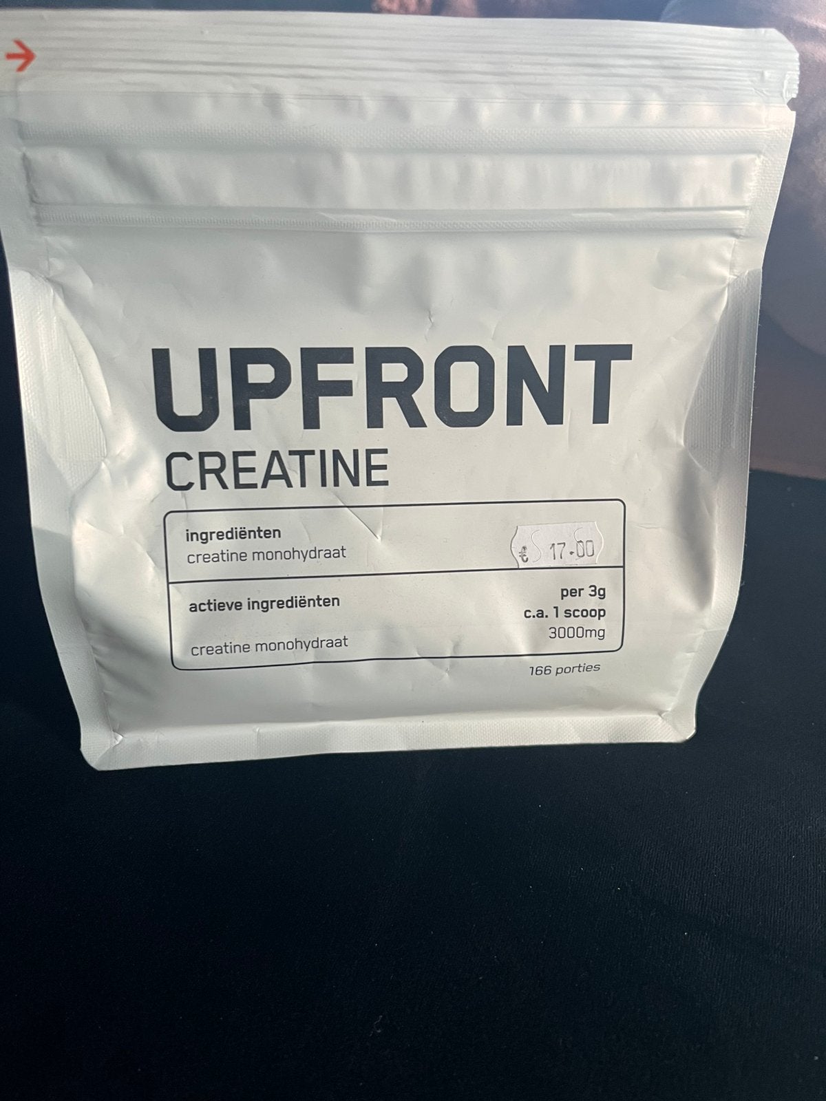 Upfront Creatine, 500 gram., Ophalen of Verzenden, Nieuw, Poeder of Drank