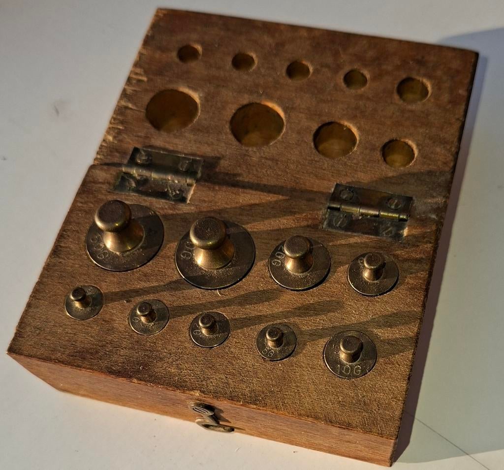 Gewichtenblok voor Apothekers, Ophalen of Verzenden