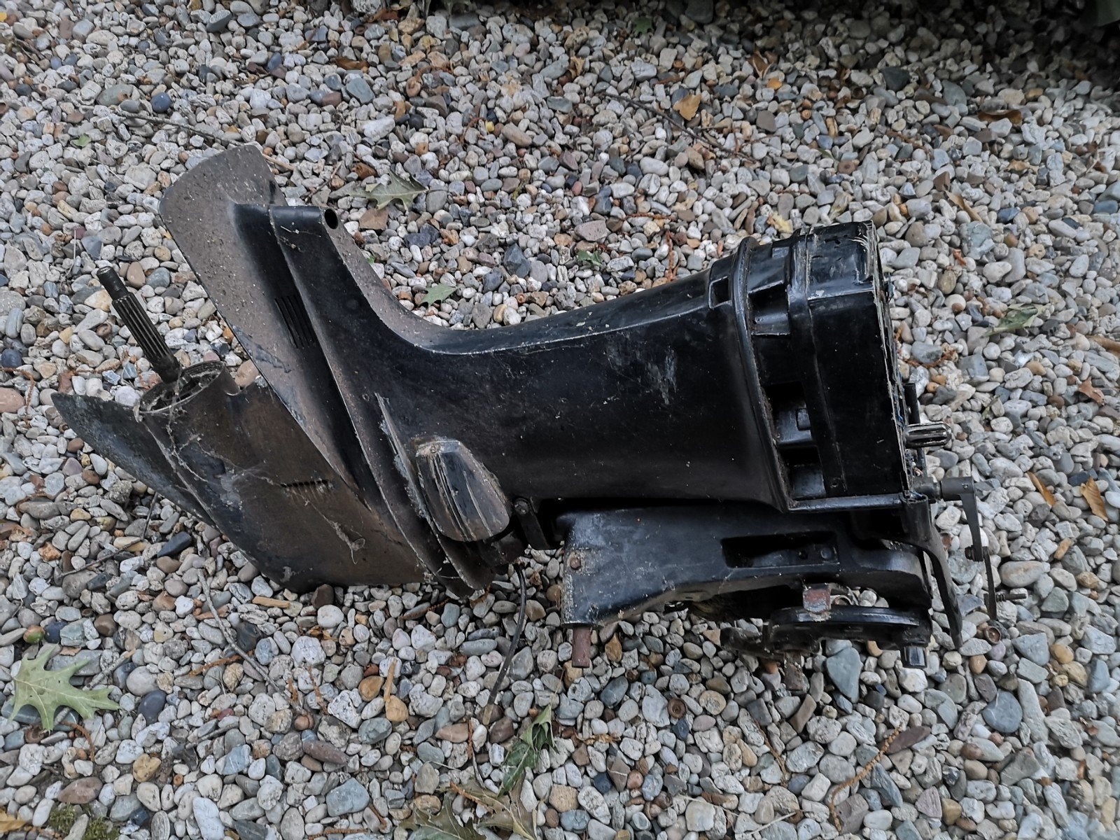 Mercury 80pk 2takt staartstuk langstaart met kap, Ophalen, Gebruikt, Motor en Techniek