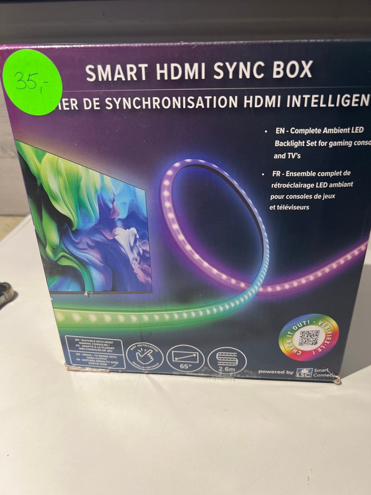 Smart HDMI Sync Box - Ambiant LED Backlight Set, N, N, Nieuw, Ophalen of Verzenden