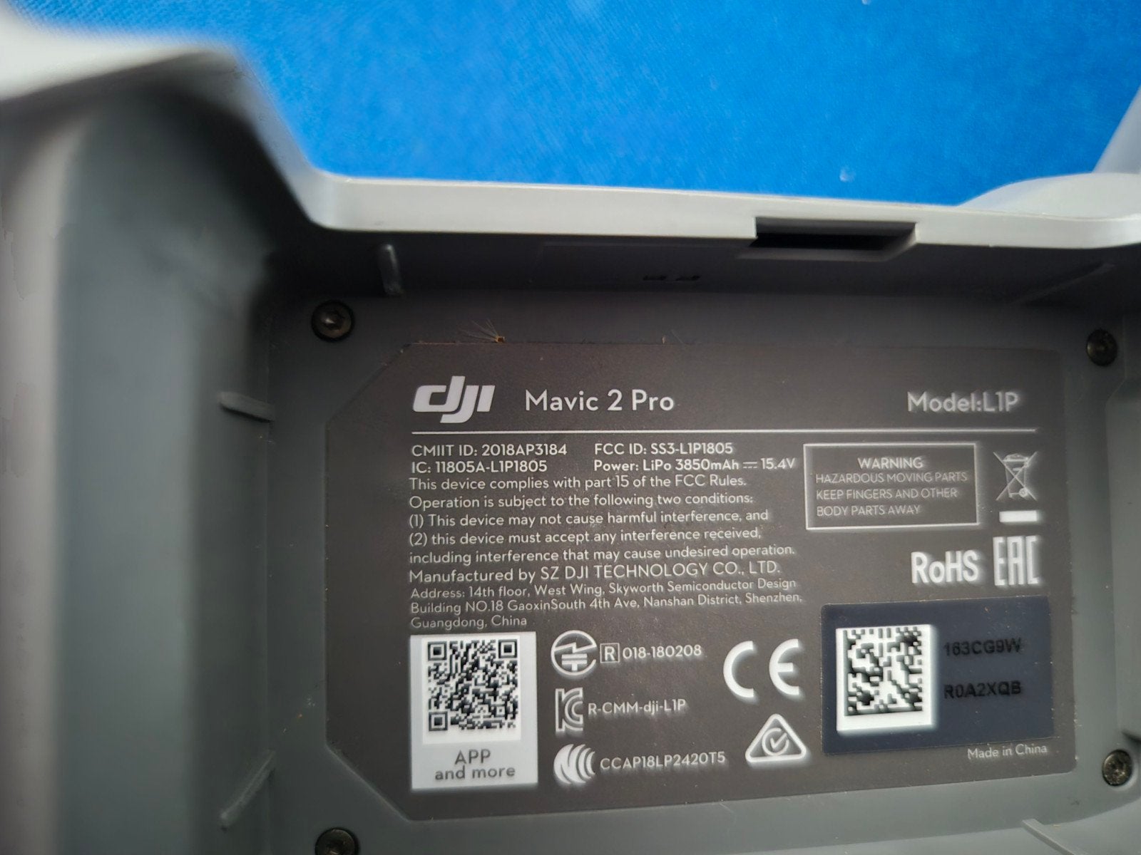 DJI Mavic Pro2 drone, Ophalen of Verzenden, Zo goed als nieuw