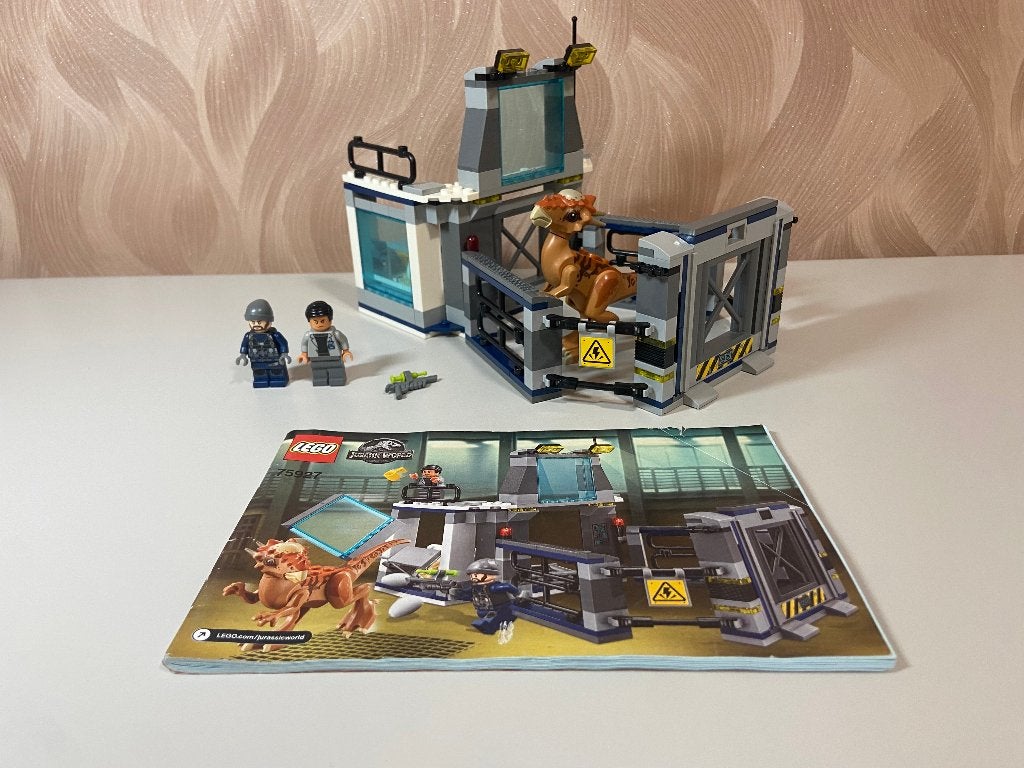 Lego - Jurassic World - 75927 - Stygimoloch Breakout - compl, Compleet, Jurassic World, Lego, Ophalen of Verzenden