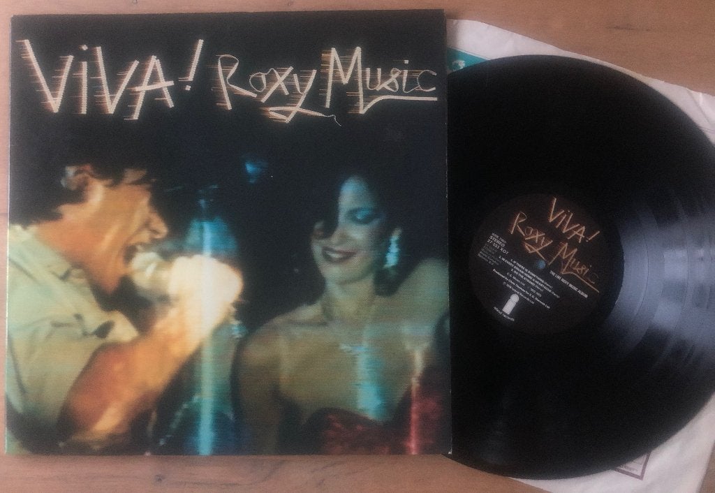 ROXY MUSIC - Viva! Roxy Music Live ( LP ), LP, Gebruikt, Ophalen of Verzenden, Gatefold hoes
