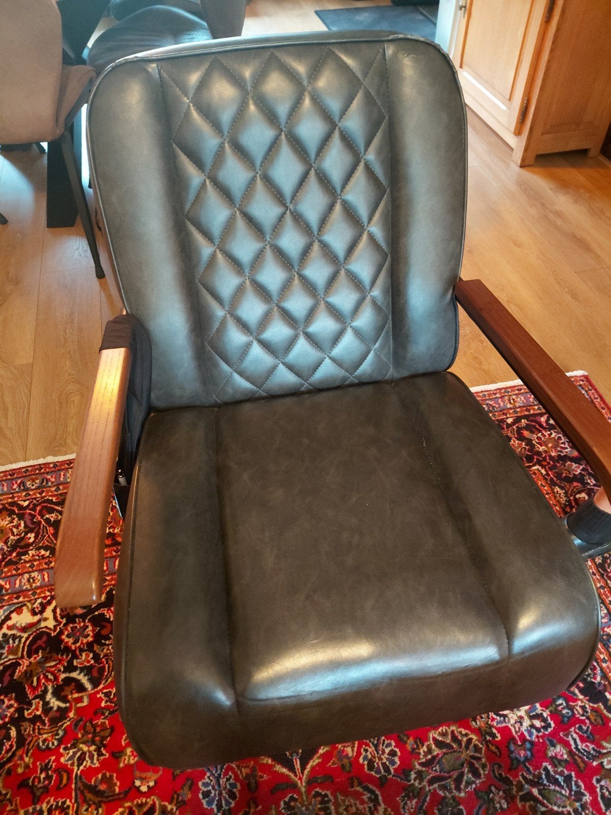 stoel goede zit gebruikt, Huis en Inrichting, Ophalen, Gebruikt, 75 tot 100 cm, 50 tot 75 cm