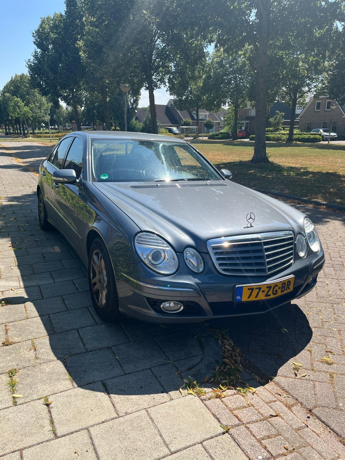 Mercedes-Benz E-Klasse 3.0 CDI E280 Sedan AUT 2008 Grijs, Auto's, Automaat, Achterwielaandrijving, 190 pk, 2987 cc