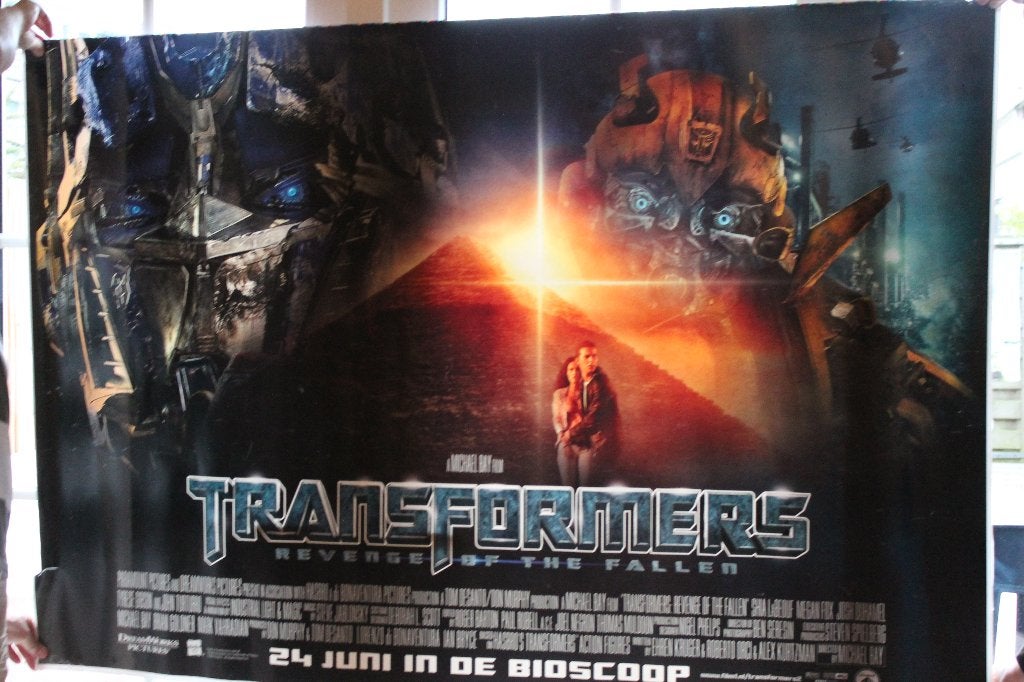 Grote poster van de Transformers, G1, Ophalen of Verzenden, Gebruikt, Autobots