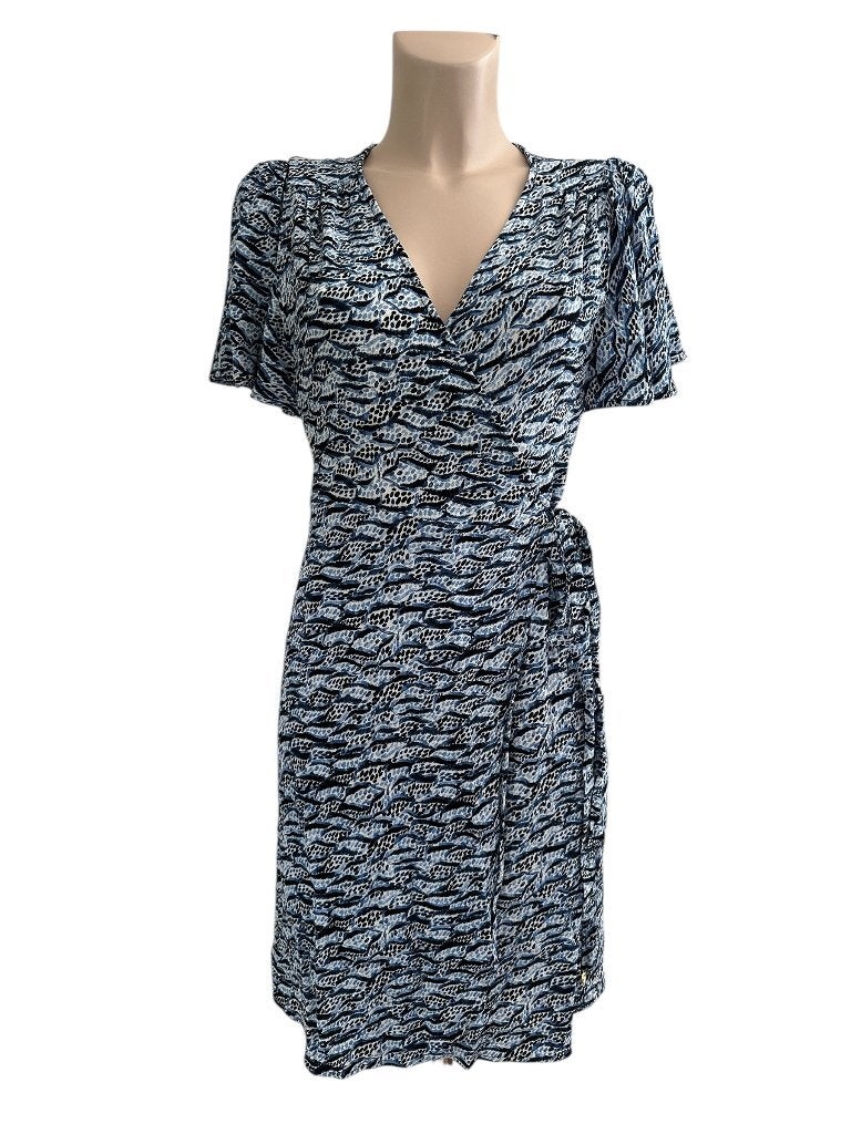 Fabienne Chapot jurk M, Maat 38/40 (M), Blauw, Ophalen of Verzenden, Zo goed als nieuw