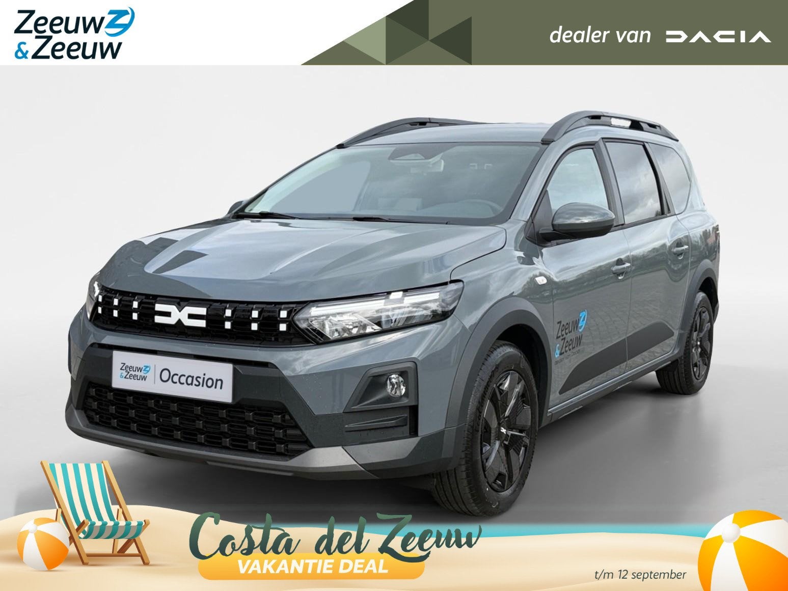 Dacia Jogger 155PK Hybrid Expression 7p Automaat | DEMO | 7, Auto's, Dacia, Euro 6, 7 stoelen, Origineel Nederlands, Bedrijf