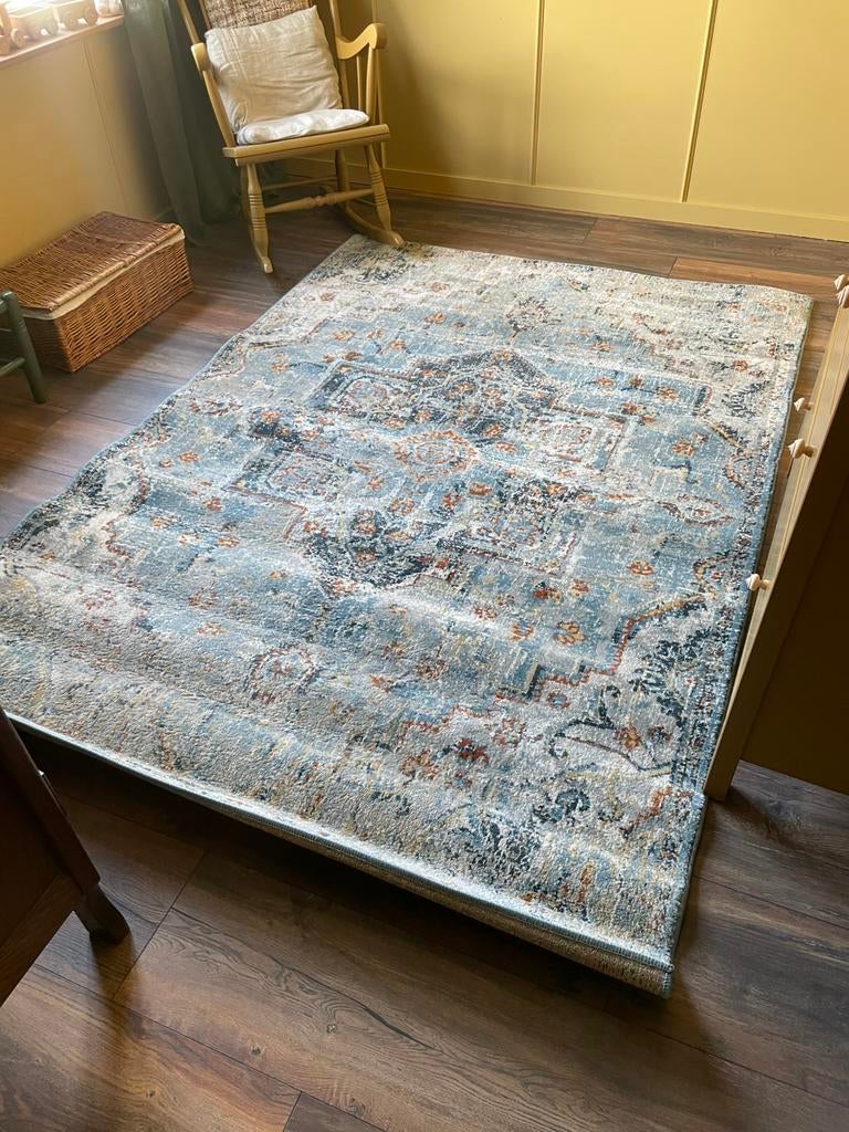 Ikea Overlund 160x235 vloerkleed, Huis en Inrichting, Ophalen, 150 tot 200 cm, 200 cm of meer, Zo goed als nieuw