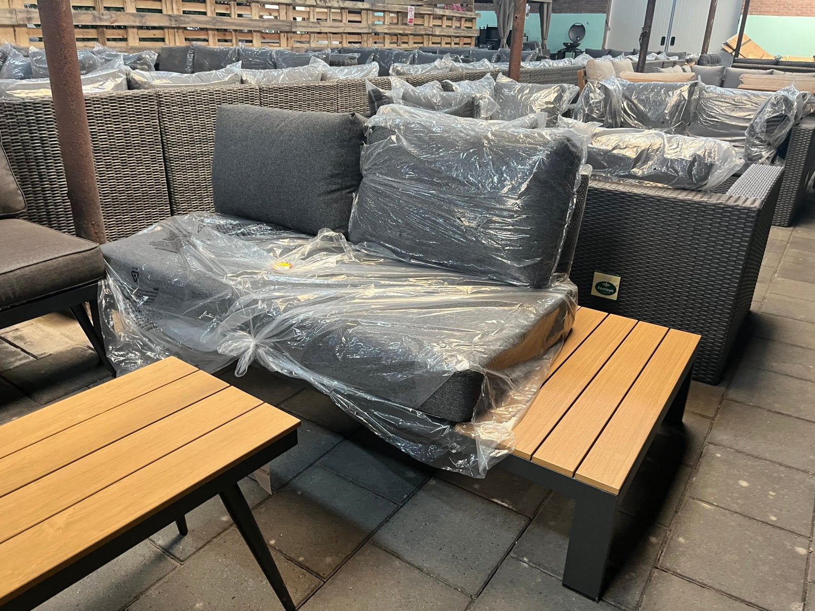 2 2 zits loungebank bieden nieuw, Ophalen, Nieuw