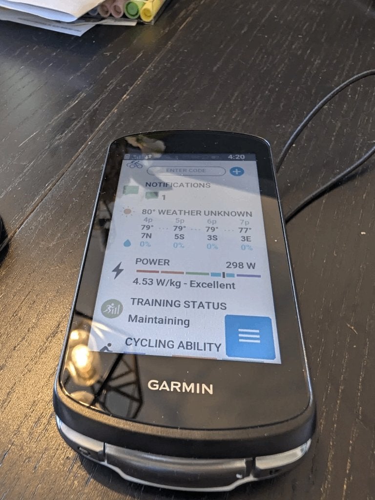 Garmin Edge 1040 GPS Fietscomputer, Ophalen of Verzenden, GPS, Zo goed als nieuw