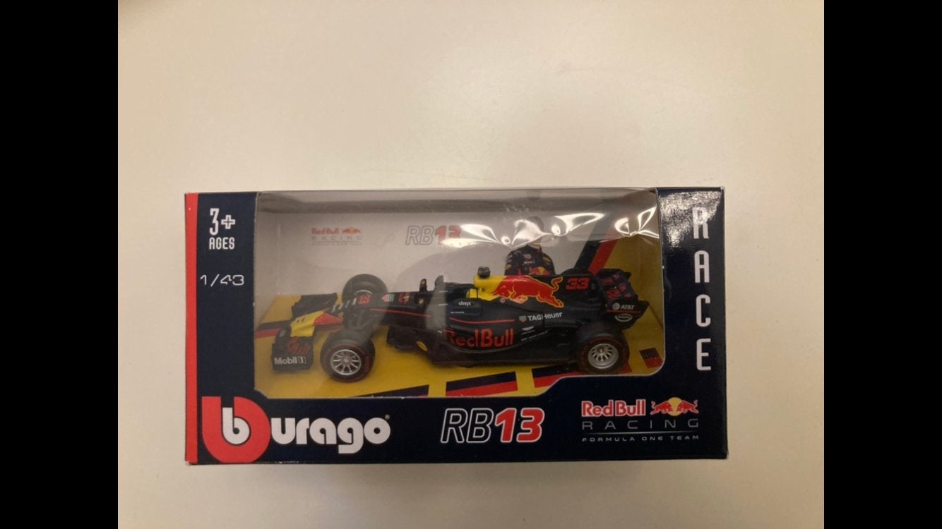 Max Verstappen rb13-2017 1/43, Ophalen of Verzenden, Nieuw, Formule 1