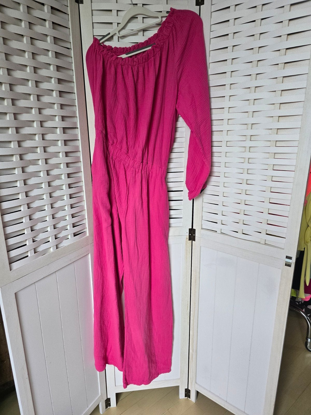 Nieuw jumpsuit fuchsia 42 44 46 SALE, Kleding | Dames, Ophalen of Verzenden, Nieuw, Maat 42/44 (L), Roze