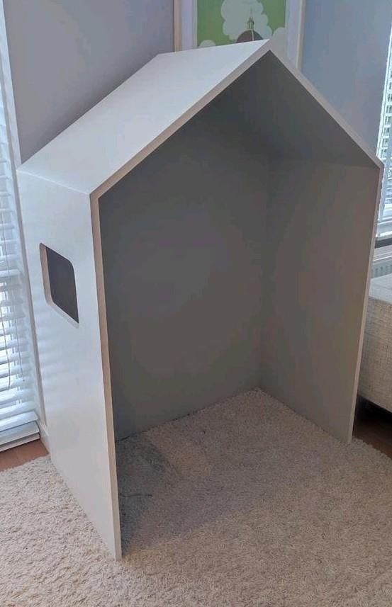 Bedhuisje voor 1-persoons bed, Ophalen, Overige materialen, Eenpersoons, Wit