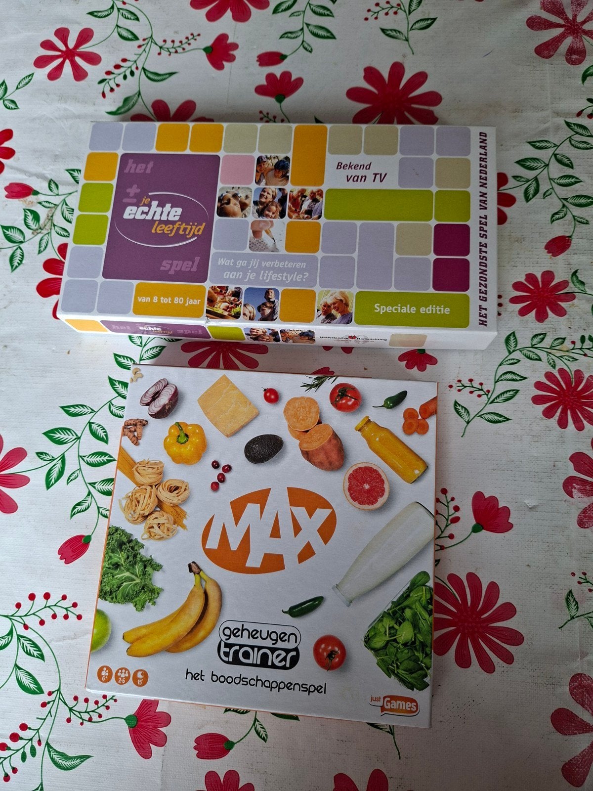 Het Echte Leeftijd Spel & MAX Geheugentrainer, Een of twee spelers, Ophalen, Gebruikt, Just Games