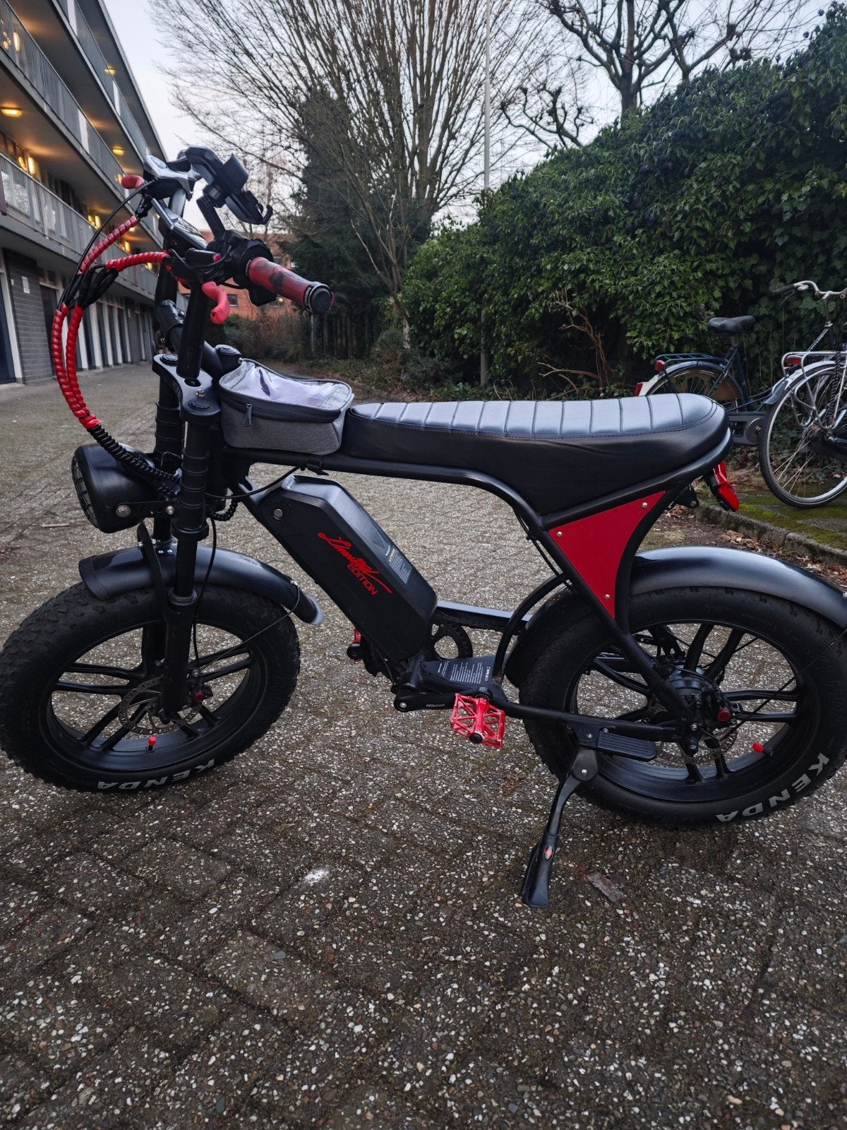 Nieuwe Ouxi V8 Fatbike met alle toebehoren, Fietsen en Brommers, Elektrische fietsen, Ophalen, Zo goed als nieuw, 50 km per accu of meer