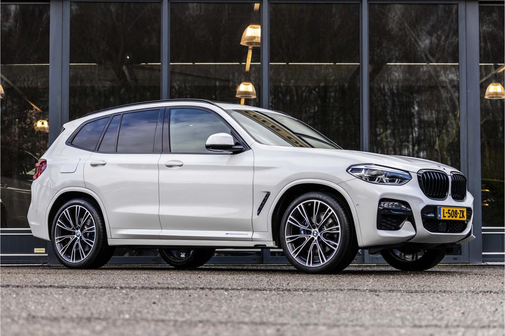 BMW X3 M40i xDrive High Executive M Performance (bj 2020), Auto's, BMW, Gebruikt, Euro 6, 1820 kg, Wit