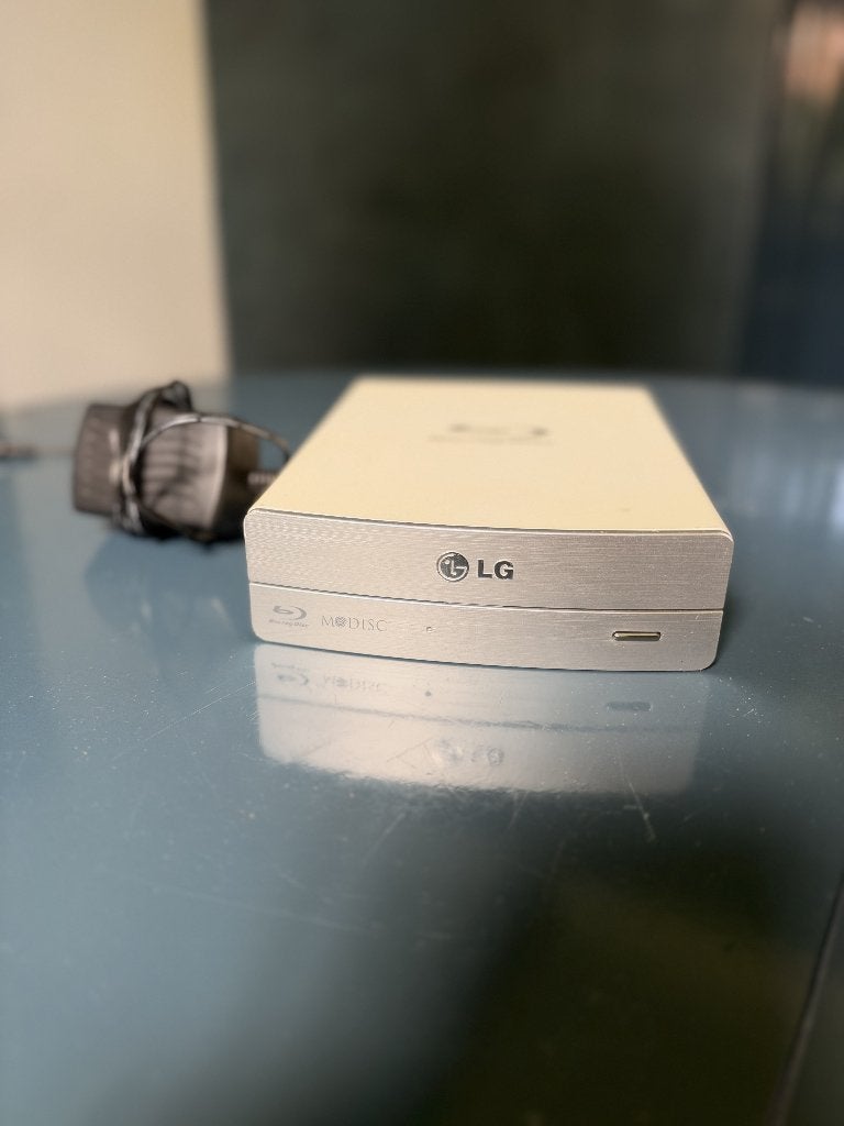 LG BE14NU40 Externe Blu-ray Brander USB 3.0 – DVD/CD, Gebruikt, Cd, Extern, MacOS