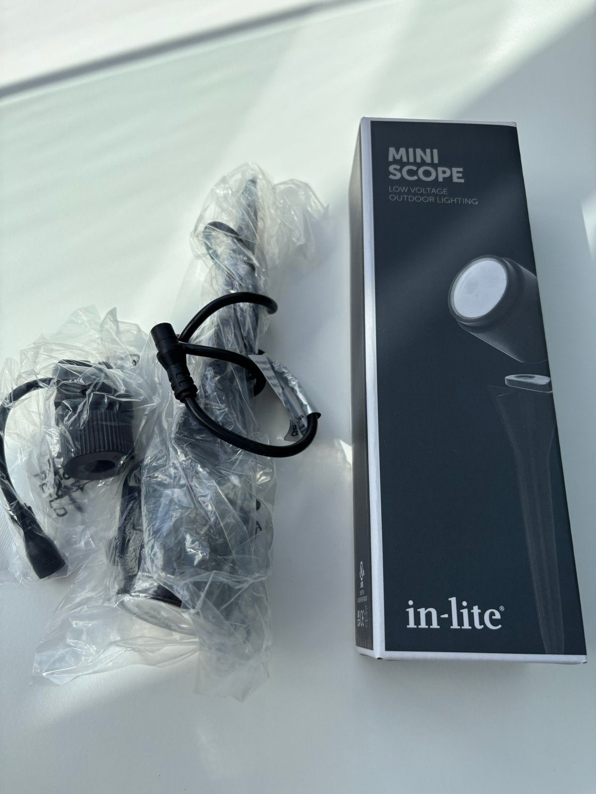 In-Lite Mini Scope - Nieuw in doos - LAATSTE 2, Verzenden, Minder dan 50 watt, Netvoeding, Spots