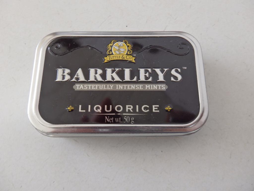 Barkleys blikje, Ophalen of Verzenden, Zo goed als nieuw, Overige