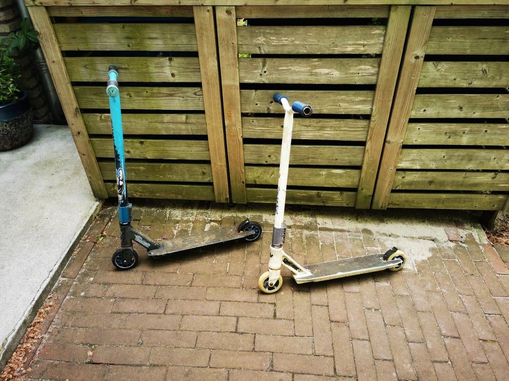 Twee stepjes, Ophalen, Gebruikt, Gewone step