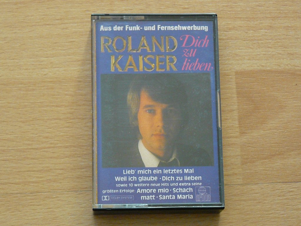 cassettebandje Roland Kaiser - Dich zu lieben , Santa Maria, Verzenden, Gebruikt, 1 bandje