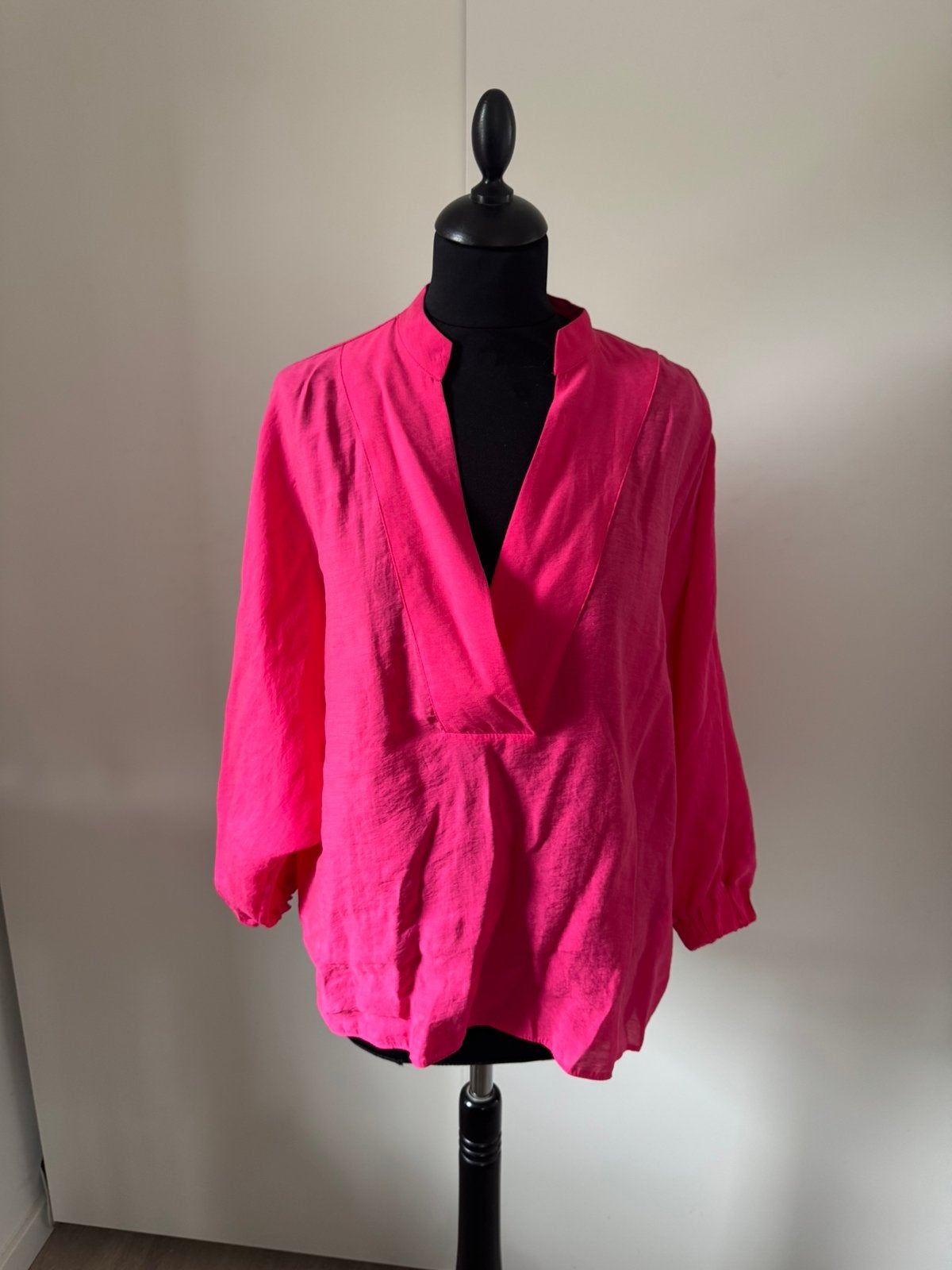 Mooie Label dot blouse maat 40, Ophalen of Verzenden, Zo goed als nieuw, Maat 38/40 (M), Roze