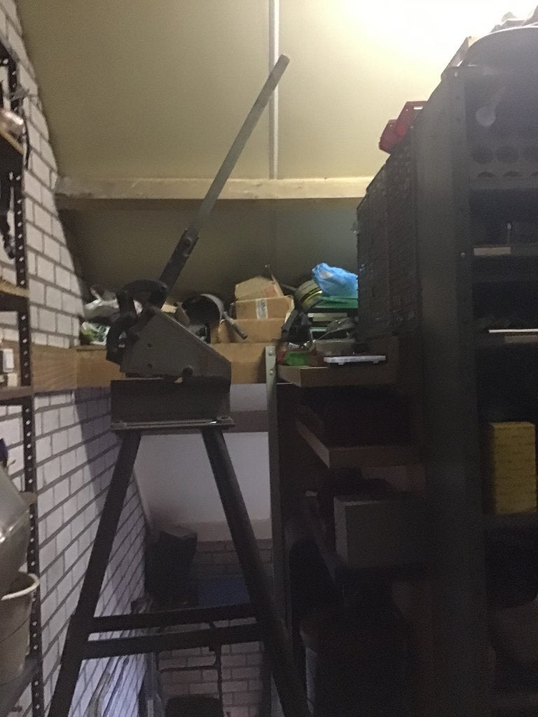 Plaatwerk kniptang, Ophalen, Zo goed als nieuw