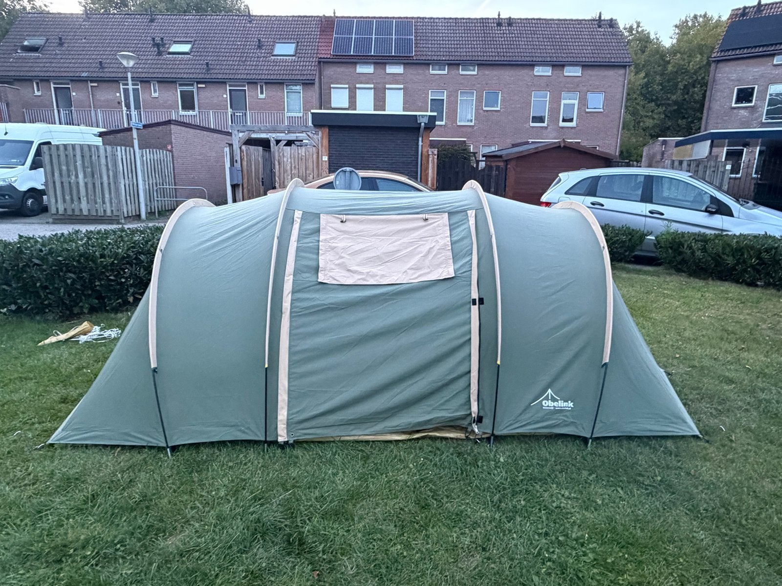 Obelink Salou Cotton tunneltent - 2 persoons, Ophalen, Zo goed als nieuw, Tot en met 2