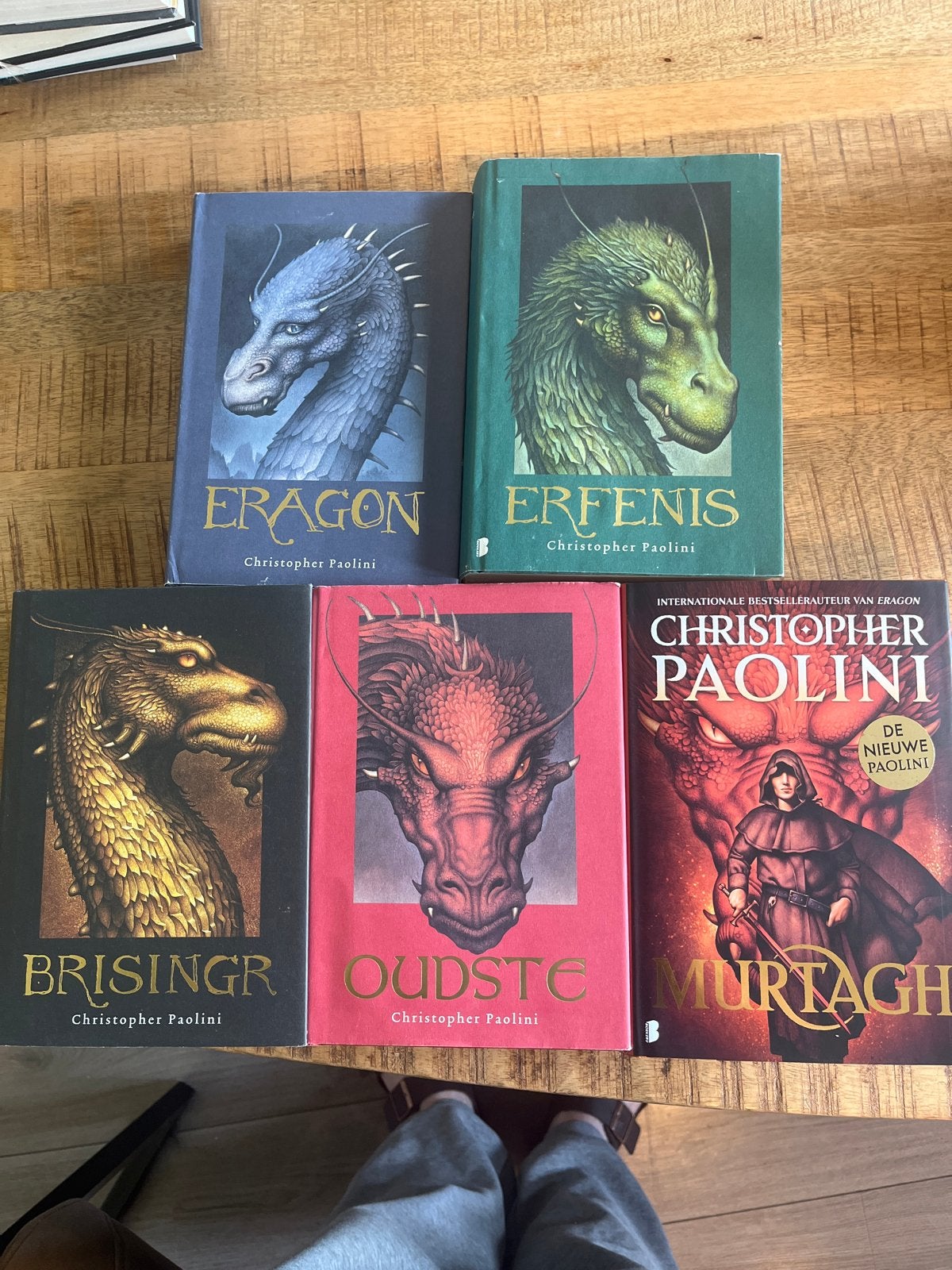 Eragon serie + Murtagh - Christopher Paolini (5 boeken), Boeken, Fantasy, Ophalen of Verzenden, Gelezen