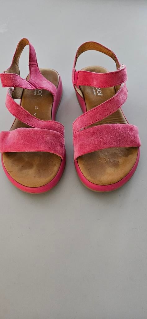 Rose sandalen. Merk Gabor. Maat 4-G (37), Ophalen of Verzenden, Zo goed als nieuw, Sneakers of Gympen
