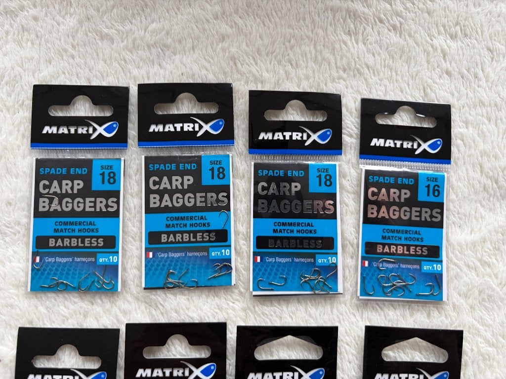 adv 374 / NIEUW set 8 pakjes haakjes MATRIX, Ophalen of Verzenden, Nieuw, Haak