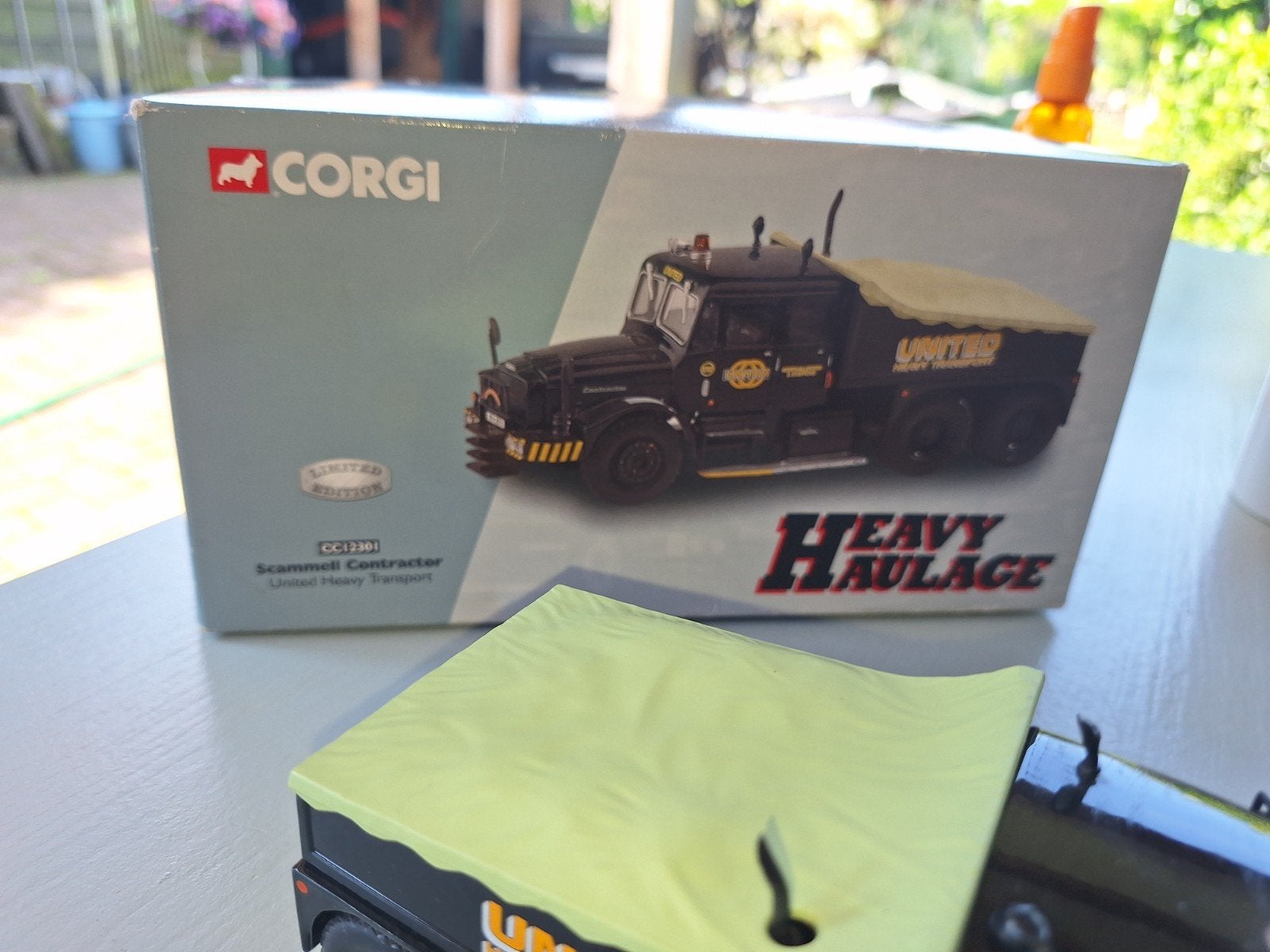 Corgi Scammell Contractor United Heavy Transport, Ophalen of Verzenden, Zo goed als nieuw, Groter dan 1:32, Overige merken