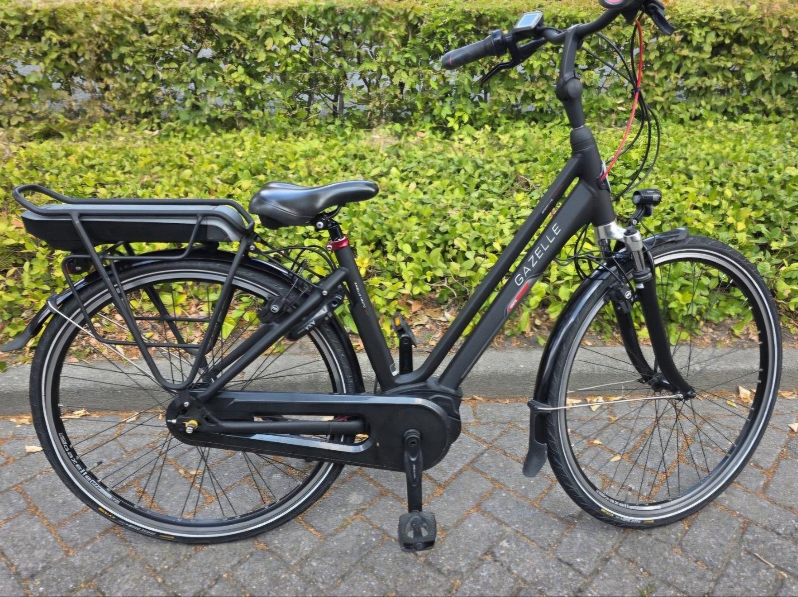 gazelle elektrische fiets, Fietsen en Brommers, Elektrische fietsen, 51 tot 55 cm, Ophalen of Verzenden, Zo goed als nieuw, Gazelle