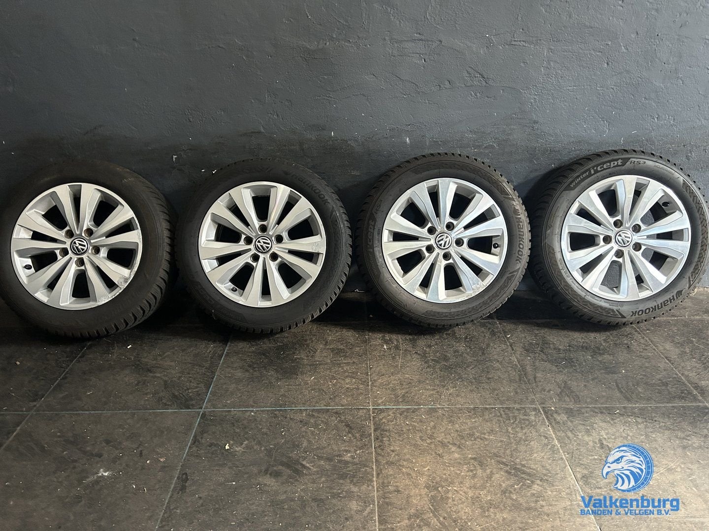 7-8mm! Originele VW Golf 7 5G Toronto 16 inch velgen 5x112 w, Gebruikt, -, Banden en Velgen, -