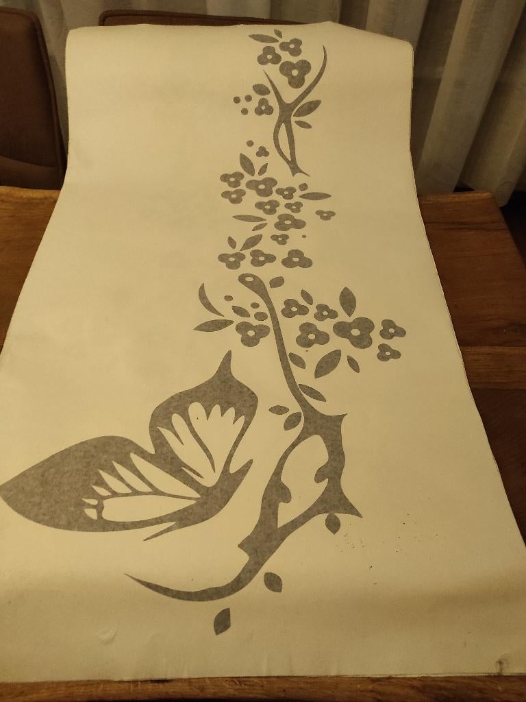 Bloemen striping sticker set (auto sticker), Auto diversen, Ophalen