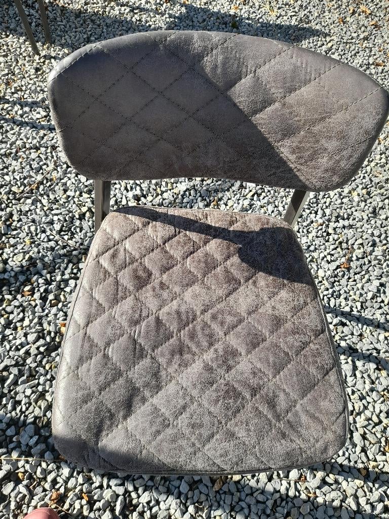 Eetkamerstoelen, Overige materialen, Gebruikt, Drie, Zwart
