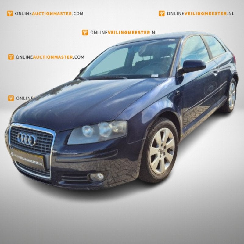 Personenauto Audi, A3, 2.0 FSI Ambiente, BLAUW, 2005, Auto's, Overige carrosserieën, Overige brandstoffen, Bedrijf, Handgeschakeld