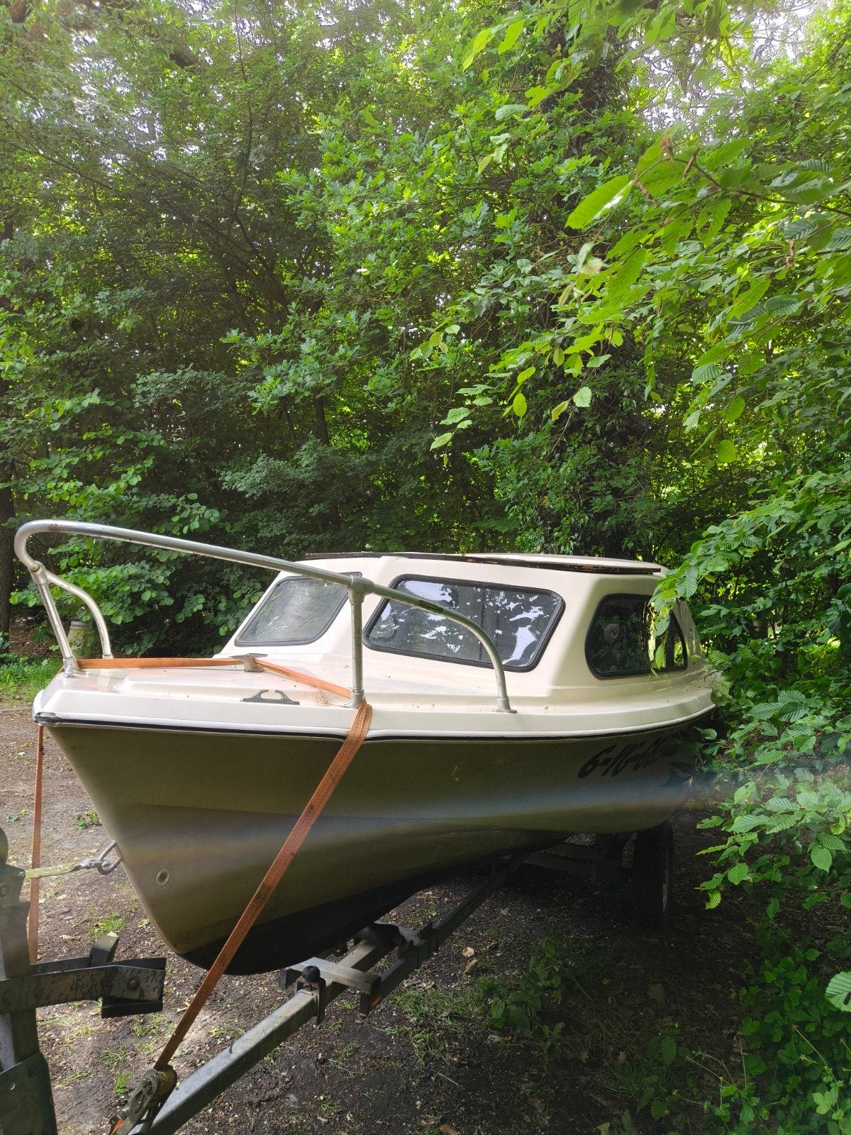 Shetland 535 Mercury 50 pk efi, Watersport en Boten, Ophalen, Shetland, Benzine, Trailer